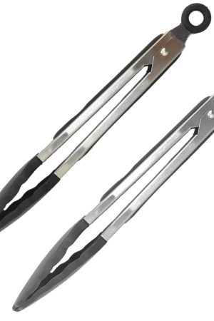 102740 ENG Pegador Silicone Cabo Inox Medio